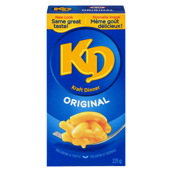 Kraft Dinner Macaroni & Cheese, Original, 340g