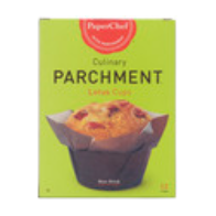 NEW  Paper Chef Parchment Lotus Baking Cups, 12 EA