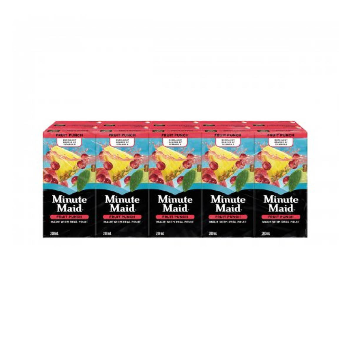 Minute Maid Fruit Punch Juice Boxes, 10x200ml