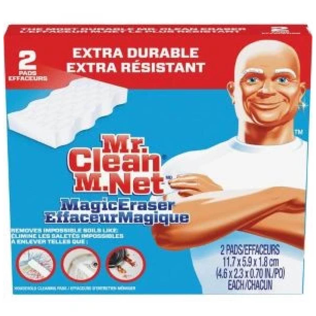 Mr Clean Magic Eraser, 2 pk