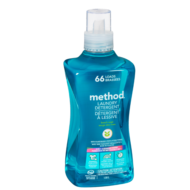 Method Beach Sage Laundry Detergent, 1.6 L