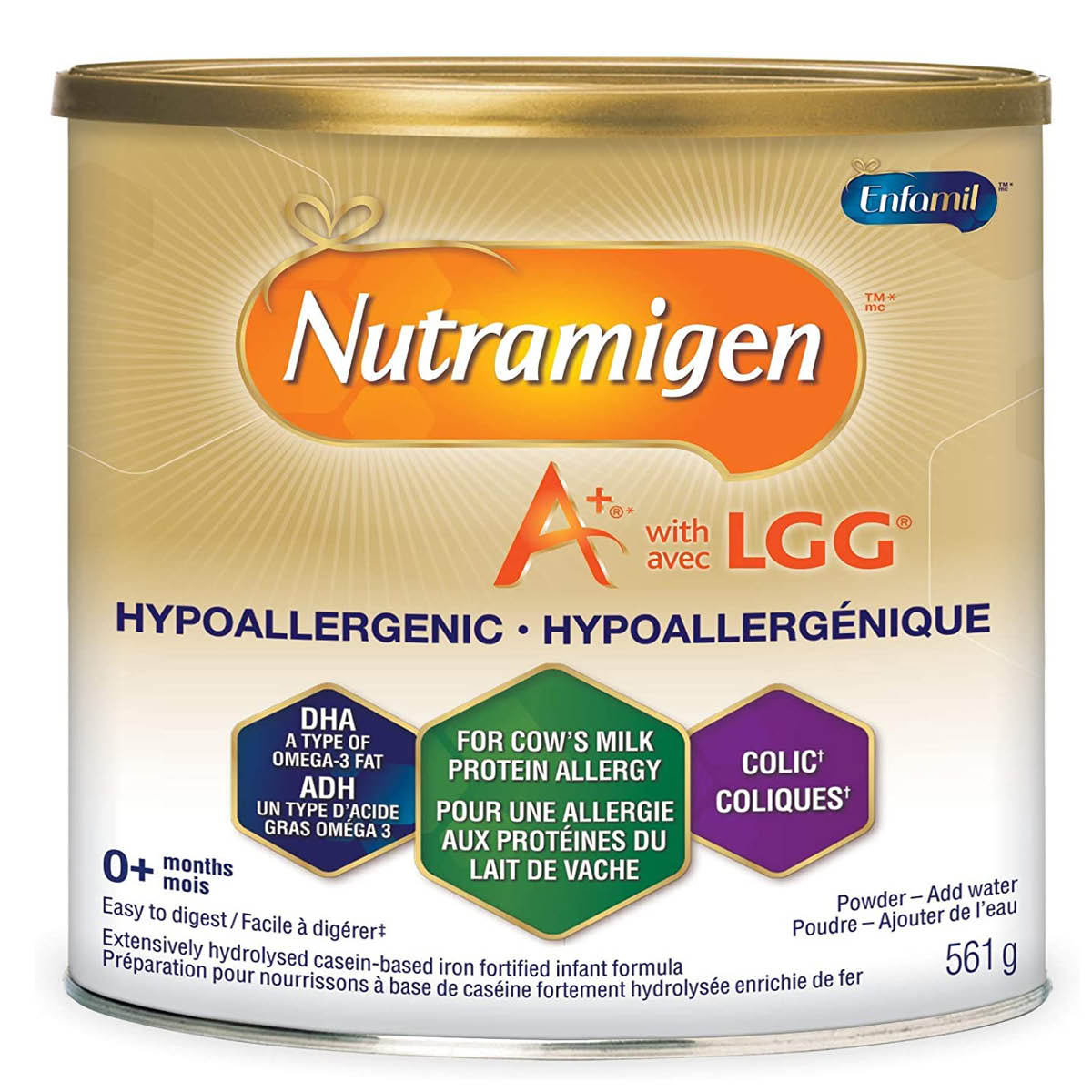 Nutramigen A + Hypoallergenic Formula with LGG, 561g