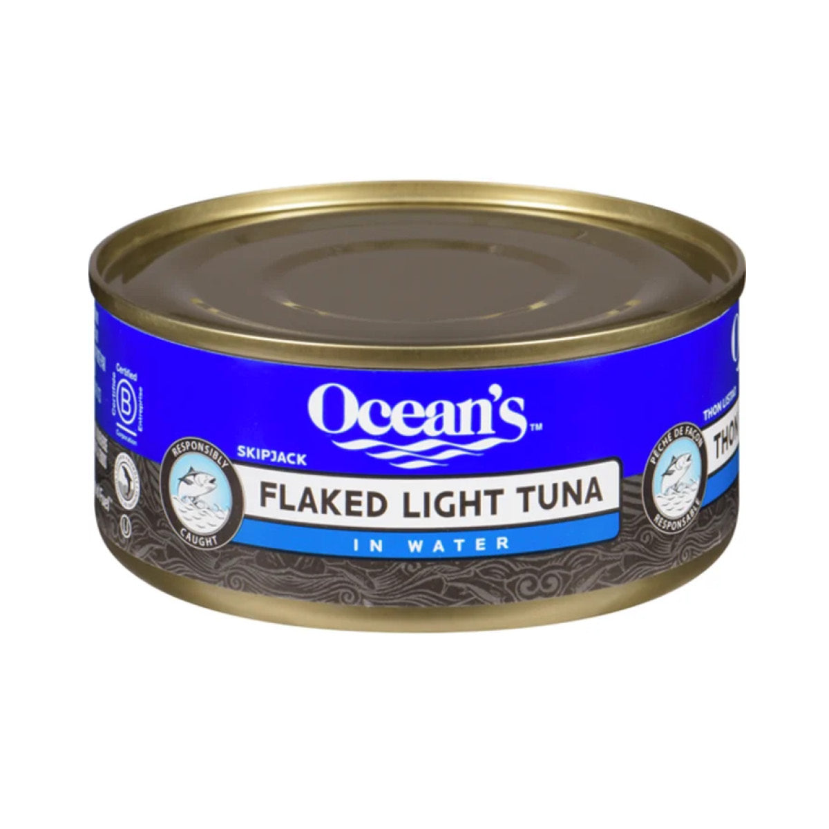 Ocean Flaked Light Tuna in Water, 170g