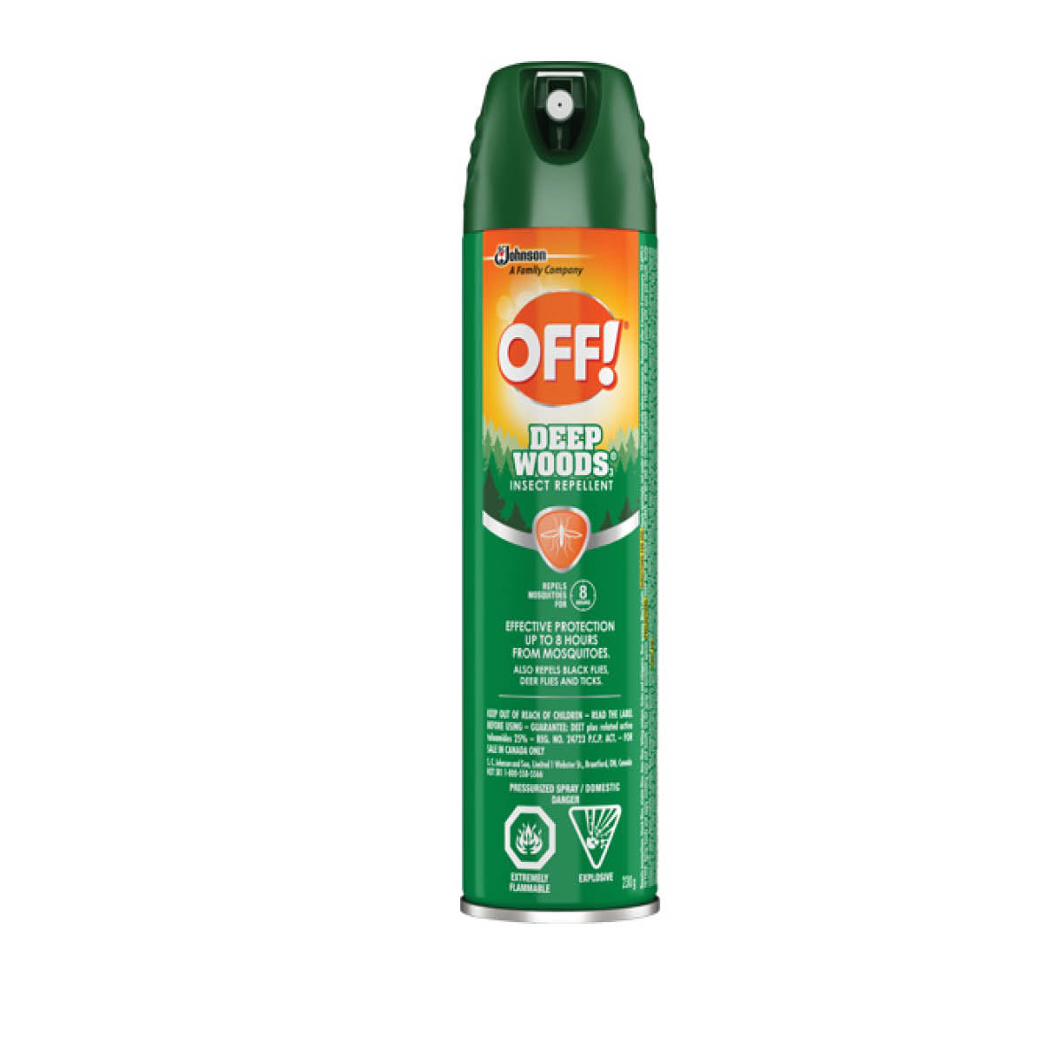 OFF! Deep Woods Mosquito Insect Repellent Spray, 230 g