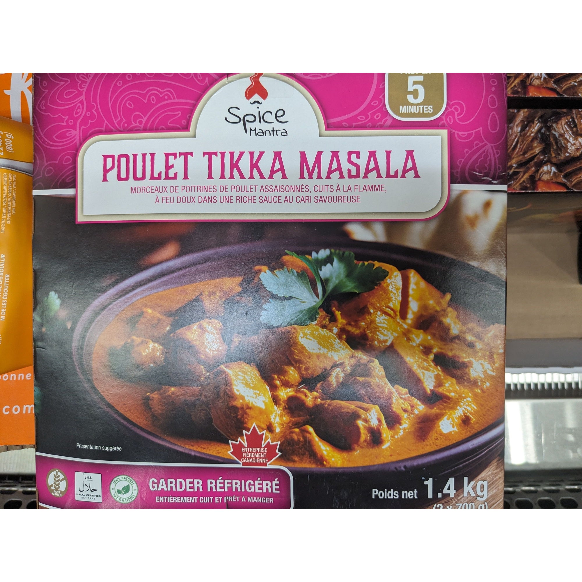 CASE LOT Spice Mantra Tikka Masala Chicken 2x700g