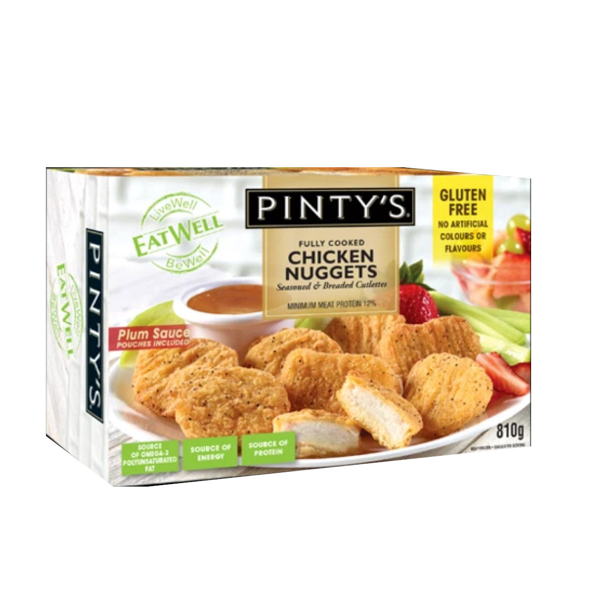 Pinty's Eat Well Chicken Nuggets, Gluten Free, 790g