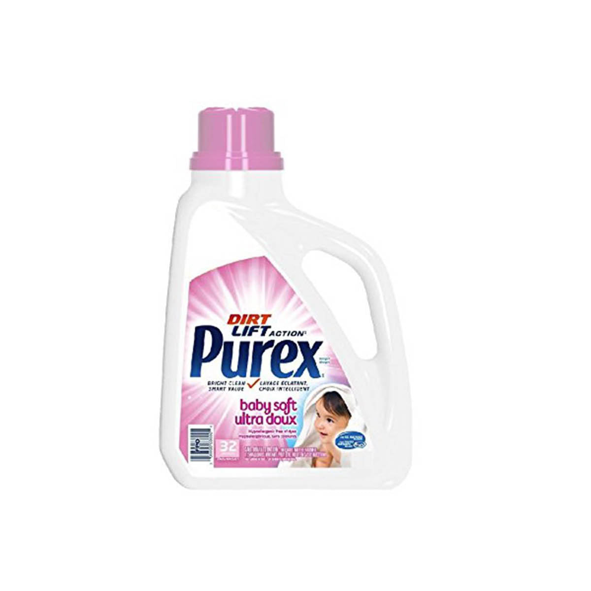Purex Baby Soft Hypoallergenic Detergent, 1.47 L