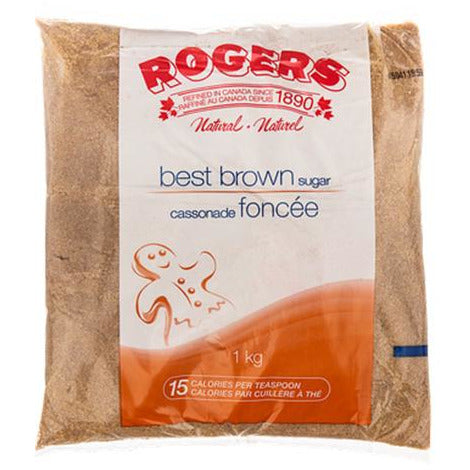 Rogers Old Fashioned Dark Brown Sugar, 1kg