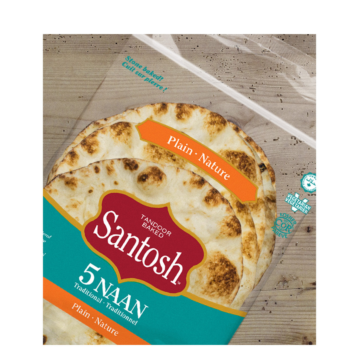 Santosh Naan Bread 5pk