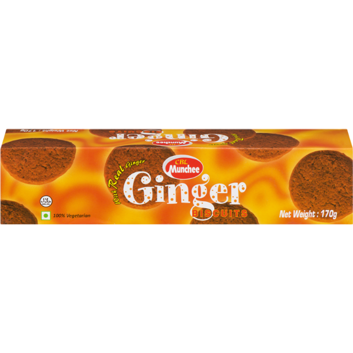 Munchee Ginger Biscuits, 170g