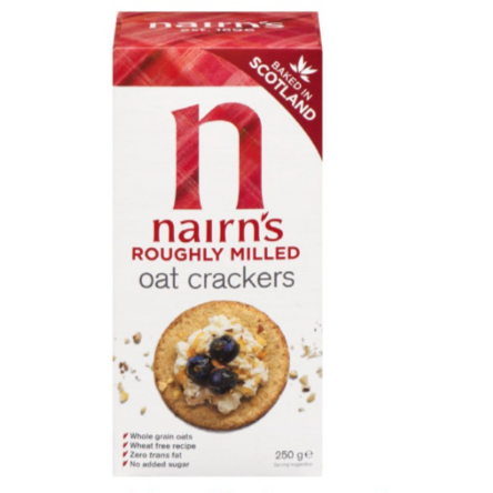 Nairn's Roughly Milled Oat Crackers, 250g