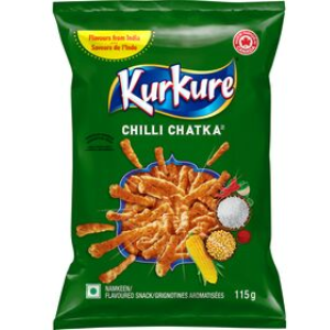 Kurkure Chilli Chatka Snacks, 115g