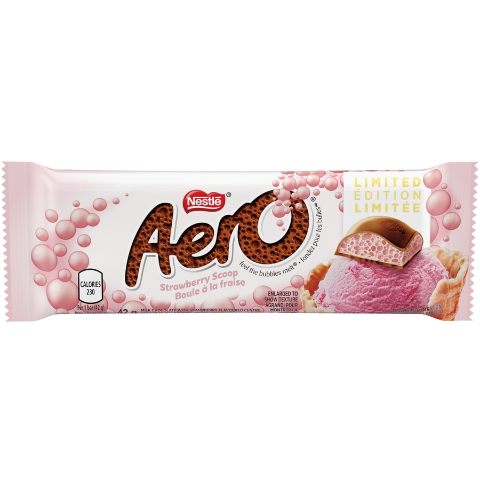 Nestle Aero Scoop Strawberry Chocolate, 42g