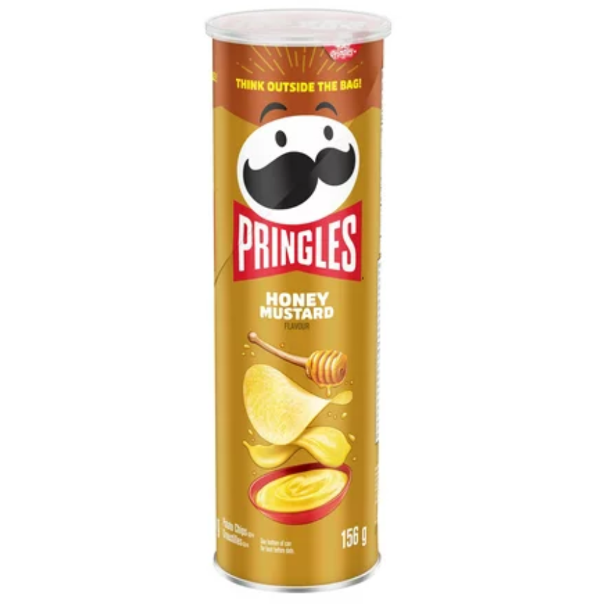 Pringles Honey Mustard Chips, 156g