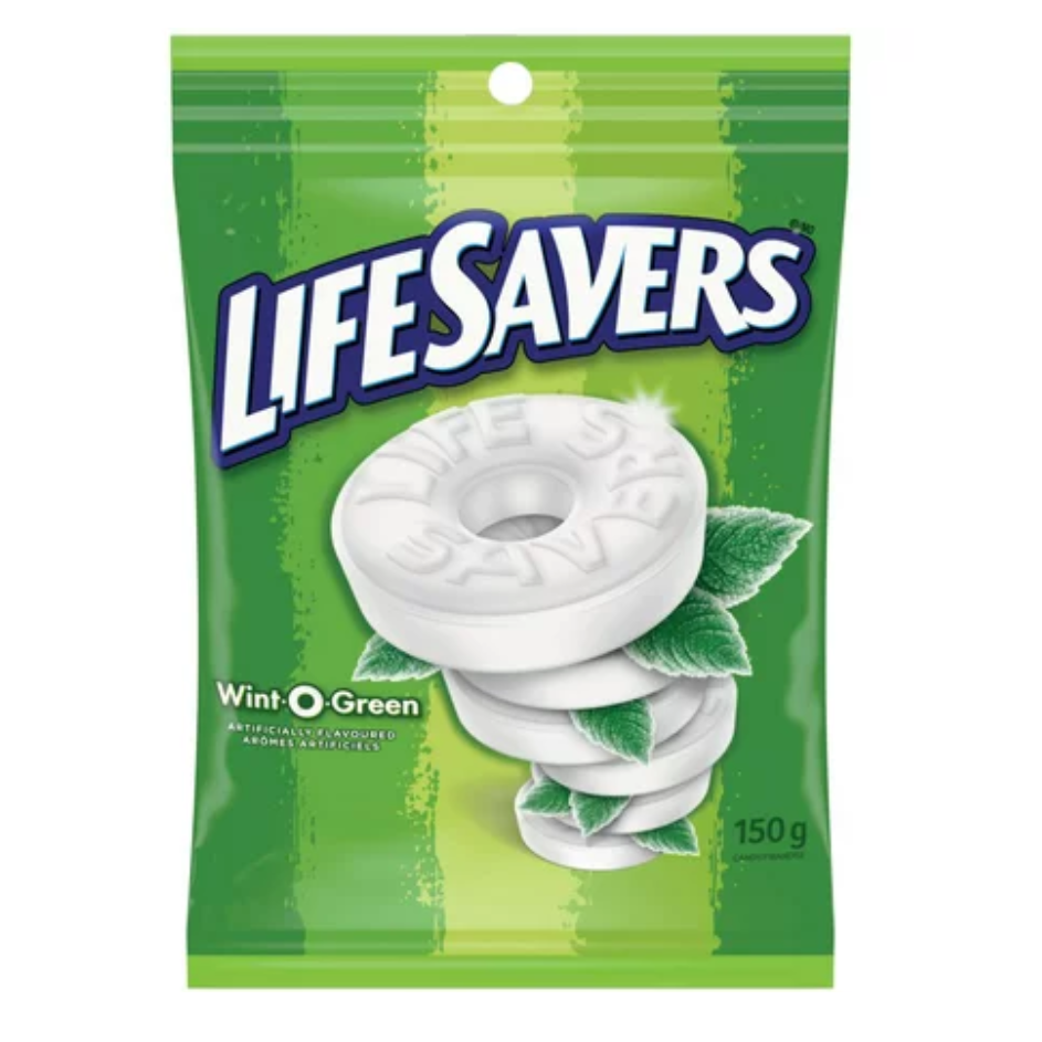 Life Savers Wint-O-Green Candy, 150g