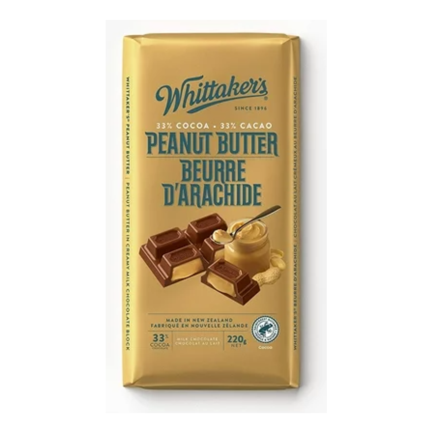 Whittaker's Peanut Butter, 220g