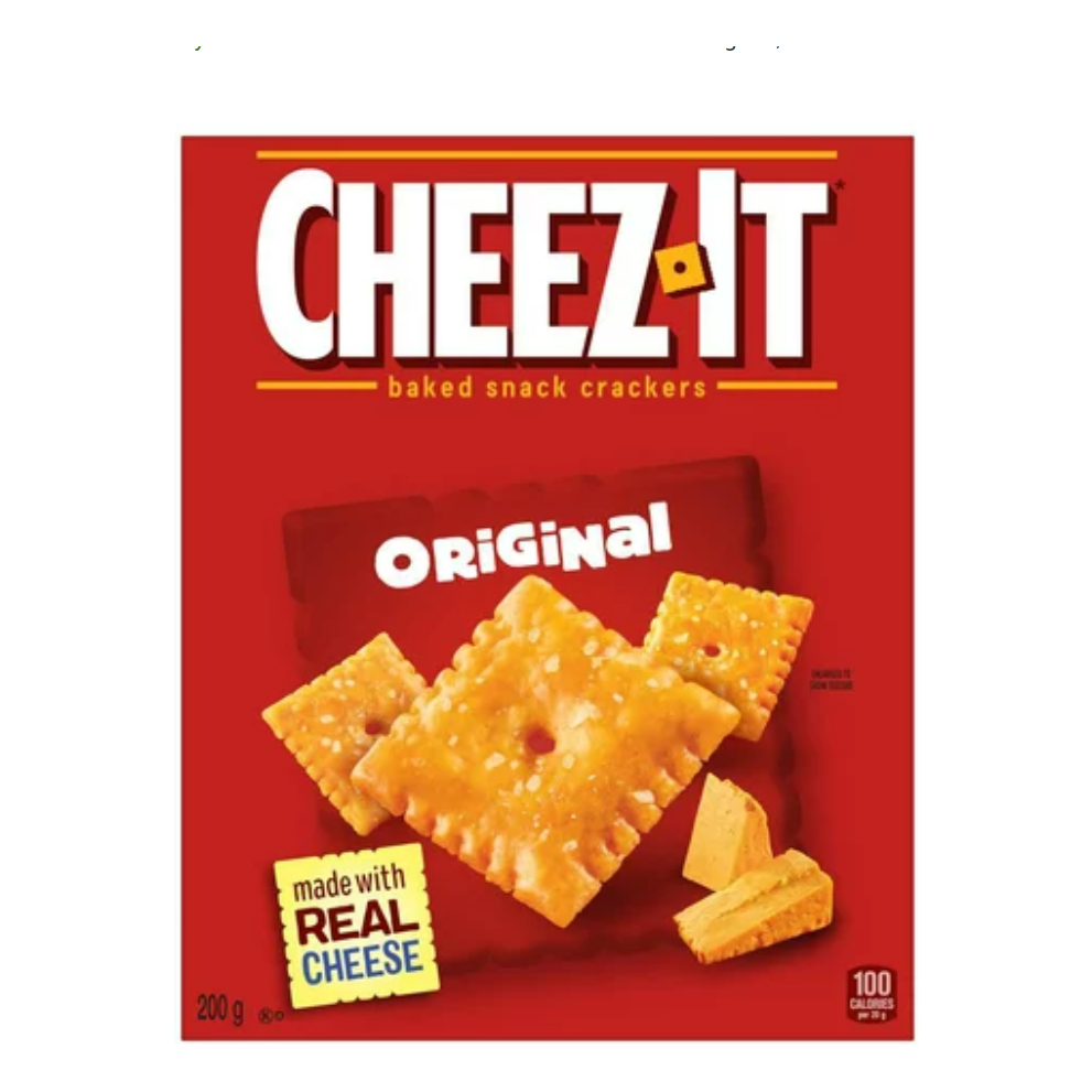 Kellogg's Cheez-it Orignal Cracker, 200g