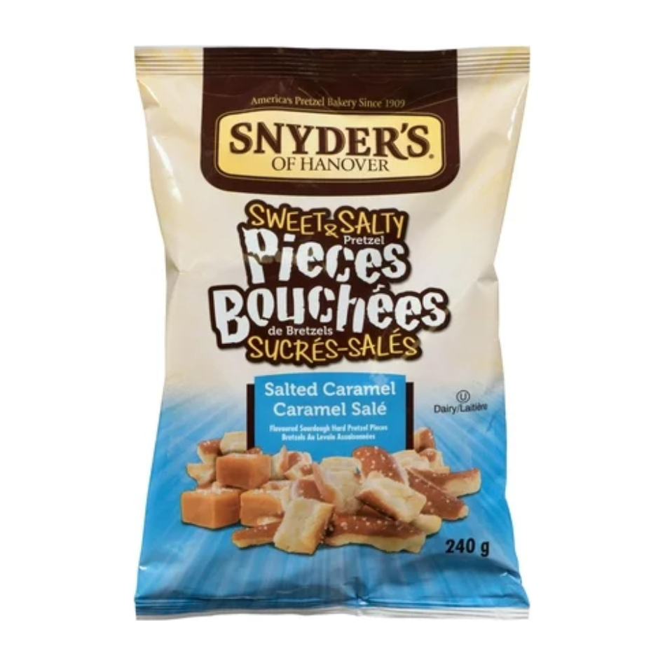 Snyder's Salted Caramel Pretzels Pieces, 240g