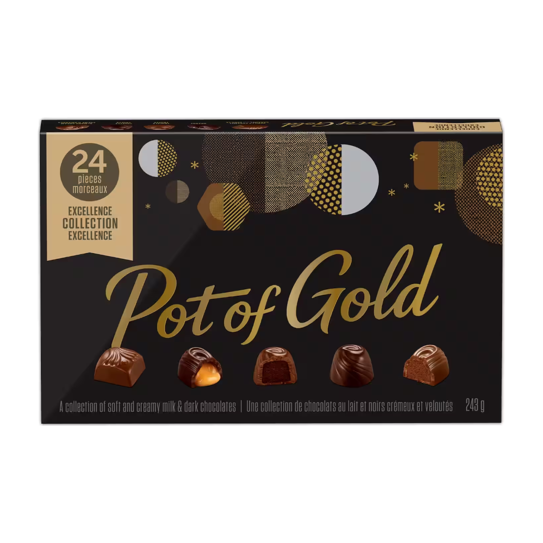 Pot of Gold Assorted Excellence Chocolates, 243g