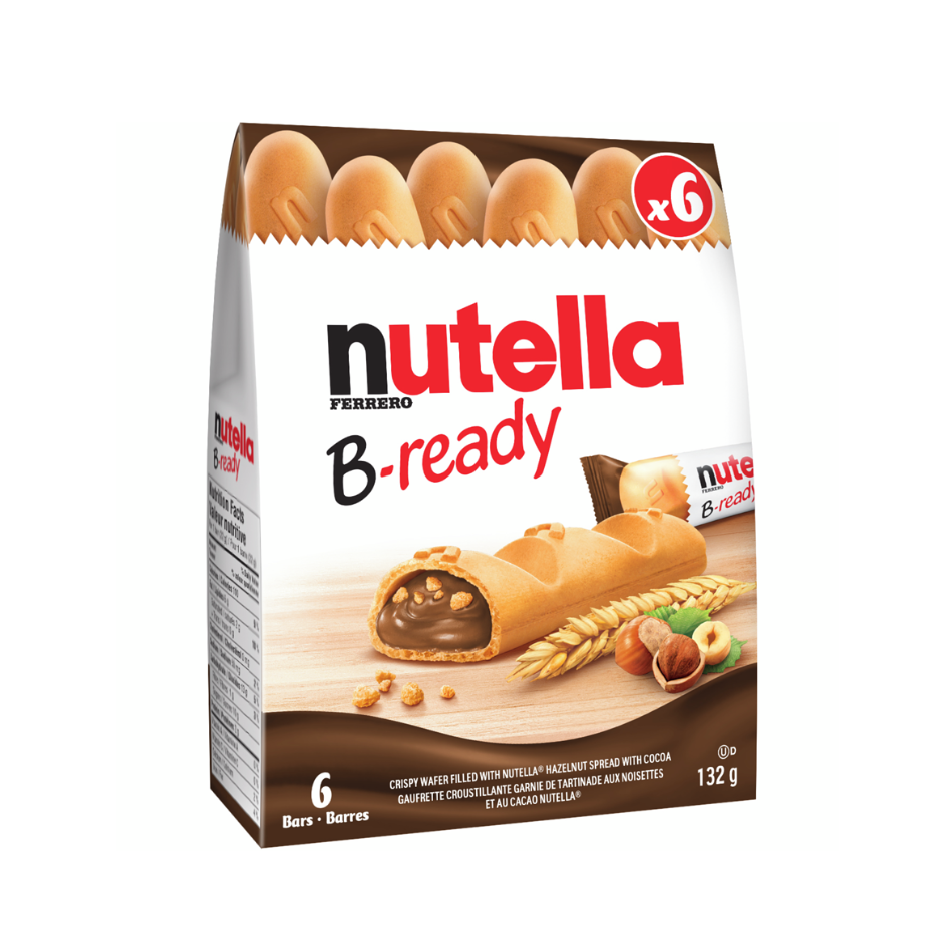 Nutella B-Ready 6pk, 132g