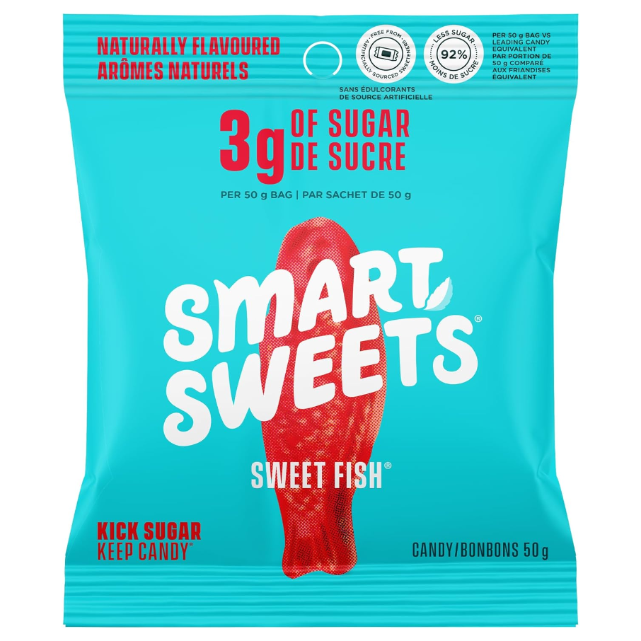 Smart Sweets Sweet Fish Candy, 50g