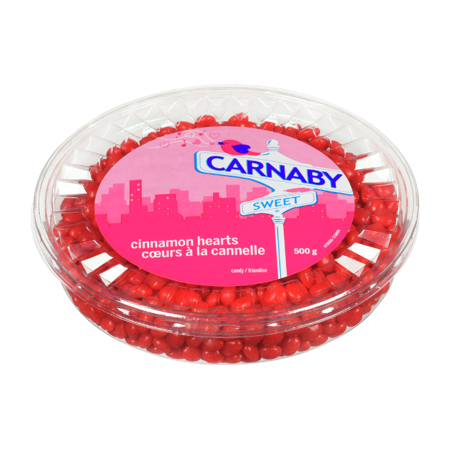 Carnaby Sweet Cinnamon Hearts, 500g