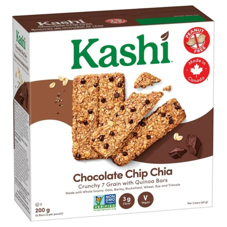Kashi Chocolate Chip Quinoa 10 Pack Bars, 200 g
