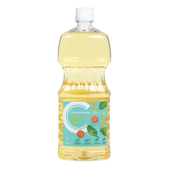 Compliments Vegetable Oil, 946 ml