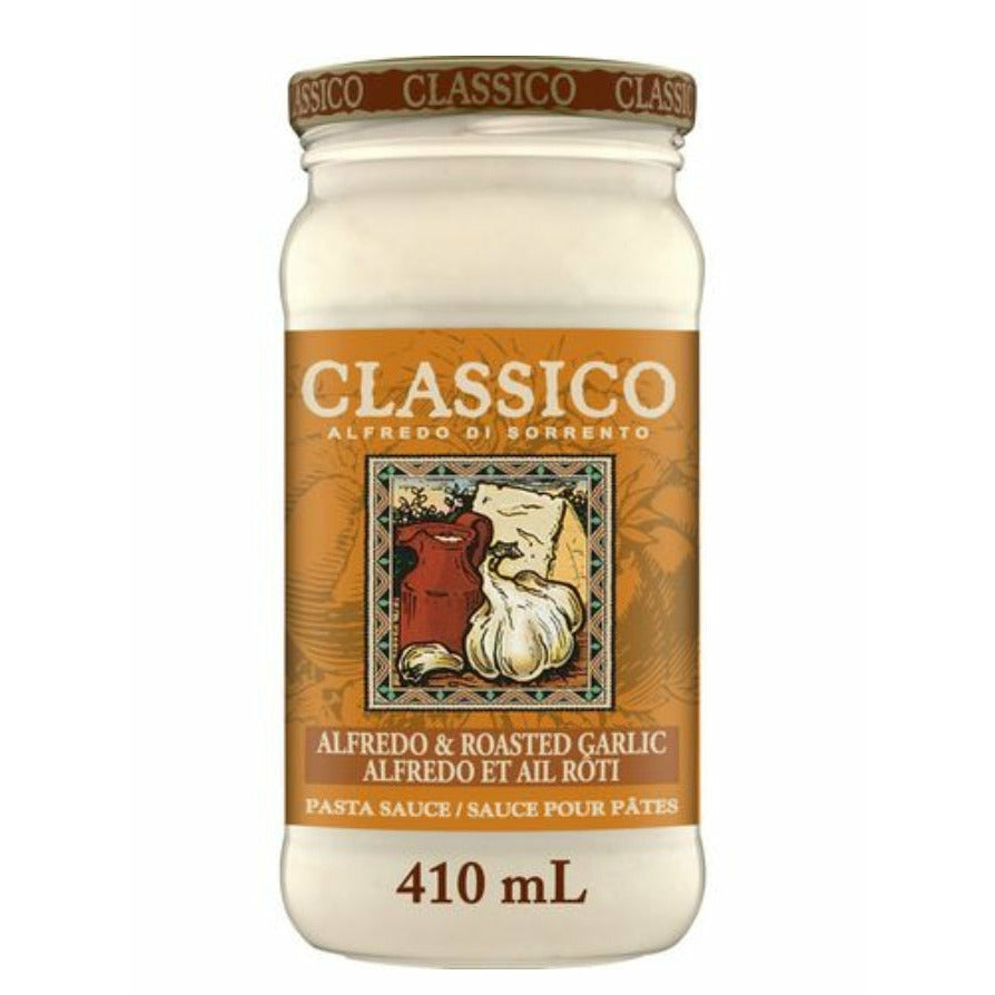 Classico Alfredo and Roasted Garlic Sauce, 410 ml