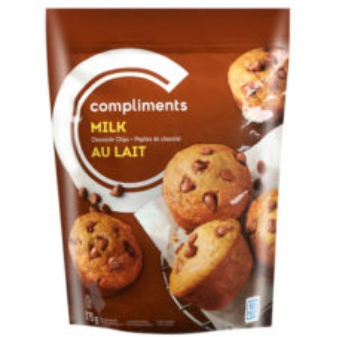 Compliments Milk Chocolate  Chips 775 g