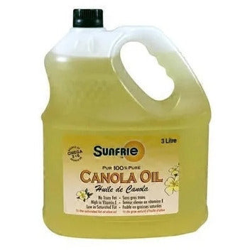 Sunfrie 100% Pure Canola Oil 4L