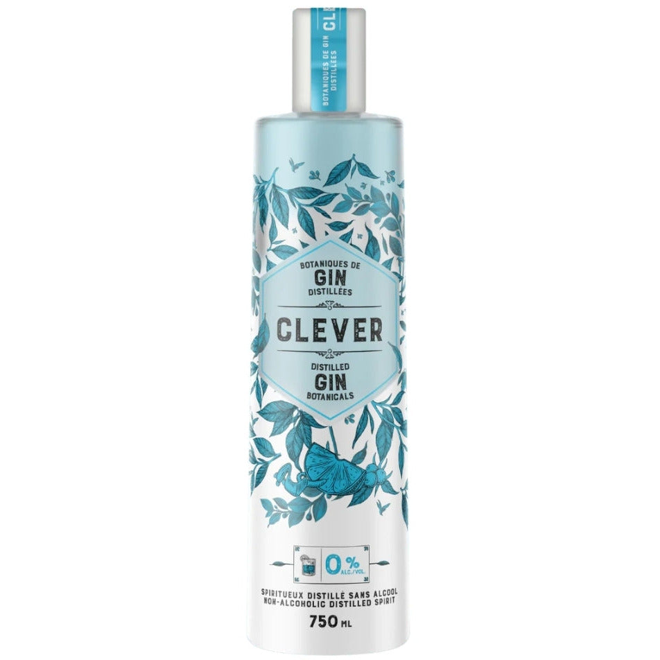 Clever Non-Alcoholic Gin, 750 mL