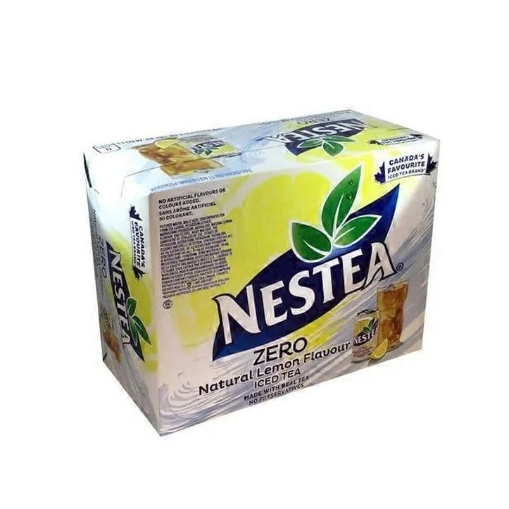 Nestea Zero Sugar Lemon Iced Tea, 12 pack