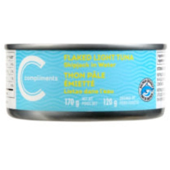 Compliments Skipjack Chunk Light Tuna in Water 170 g