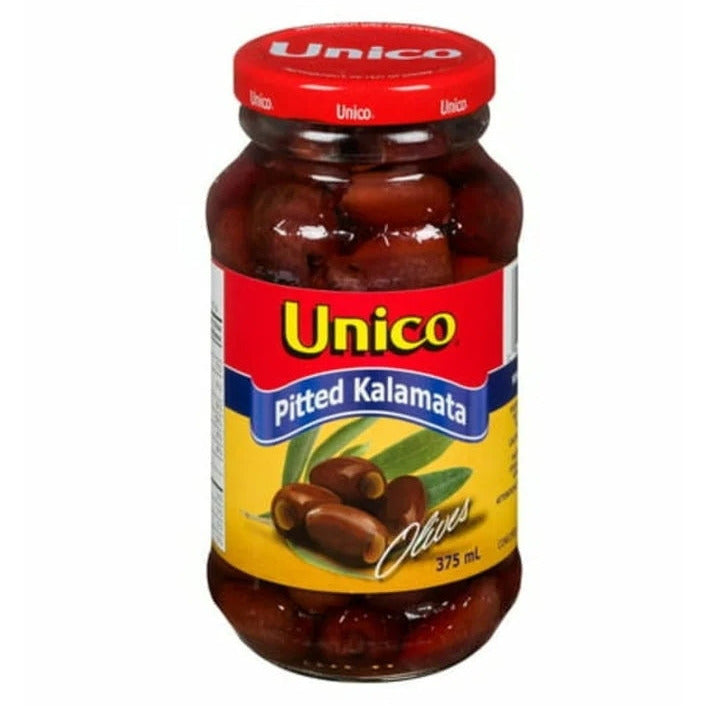Unico Kalamata Pitted Olives 375 ml