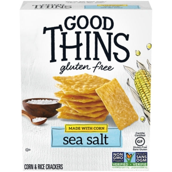 Christie Good Thins Corn Sea Salt Crackers, 100g