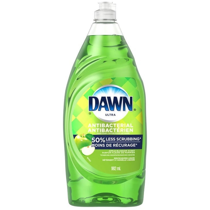 Dawn Antibacterial Dish Soap Apple Blossom 828ml