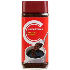 Compliments Regular Instant Coffee, 200 g
