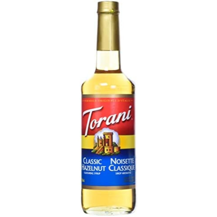 Torani Hazelnut Classic Flavour Syrup, 750ml