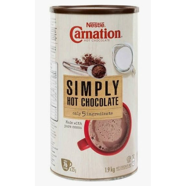 Nestle Carnation Simply Hot Chocolate, 1.9kg