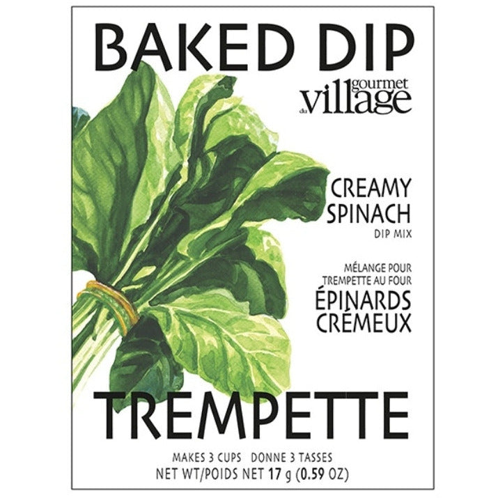 Gourmet du Village- Baked Creamy Spinach Dip,17g