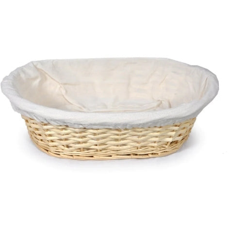 Basket with Cloth Liner