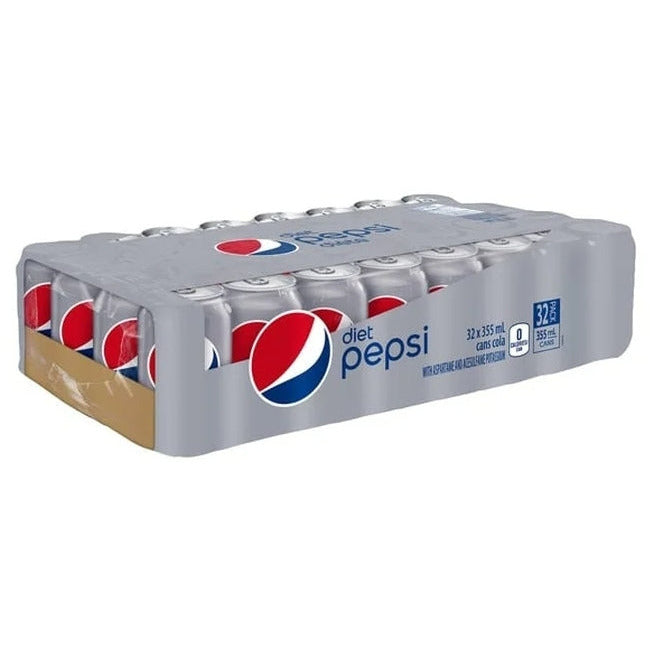 CASE LOT Diet Pepsi, 32 pack