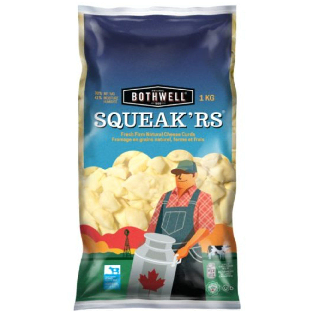 CASE LOT Bothwell Cheese Curds 1kg