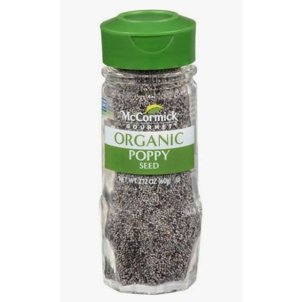McCormick Gourmet Organic Poppy Seeds 46 g
