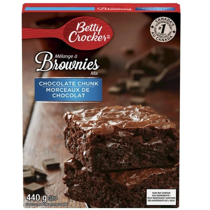 Betty Crocker Chocolate Chunk Brownie Mix 440 g