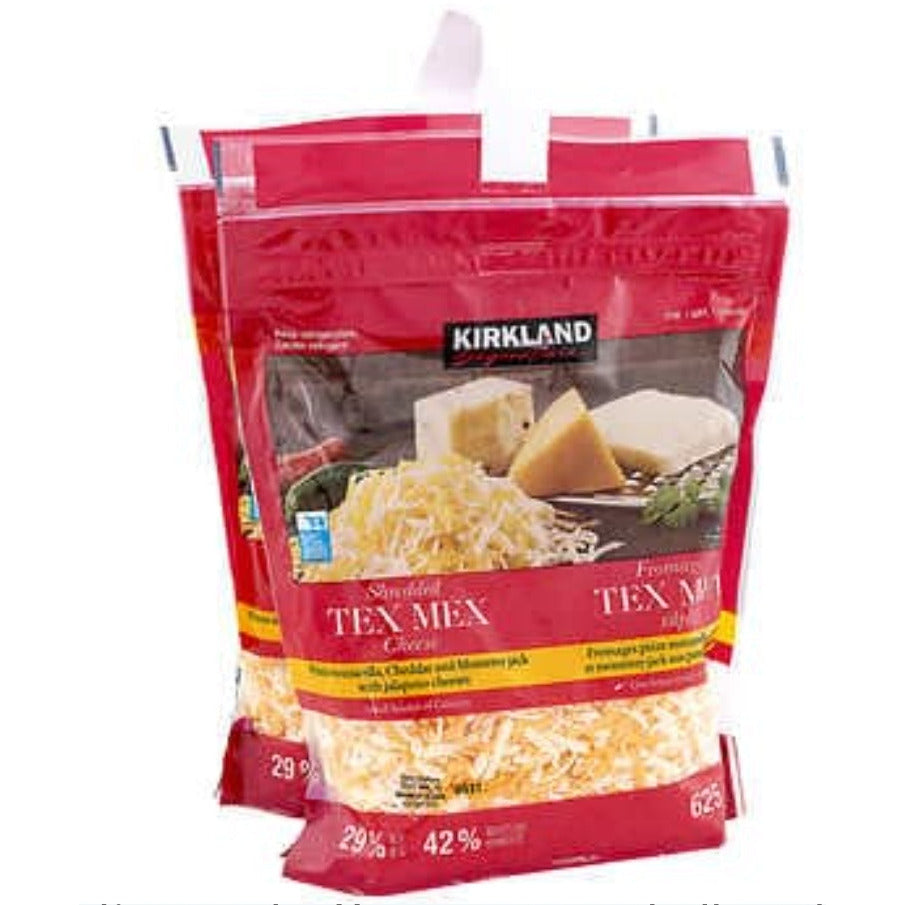 Kirkland Tex Mex Shredded Cheese 625g