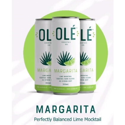 Olé Margarita Lime Mocktail, 4x355ml