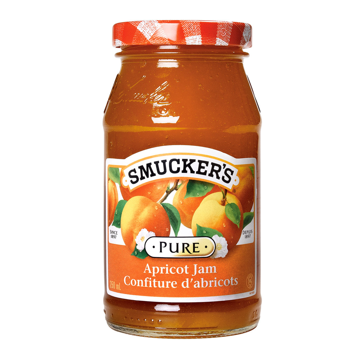 Smuckers Apricot Jam, 250ml