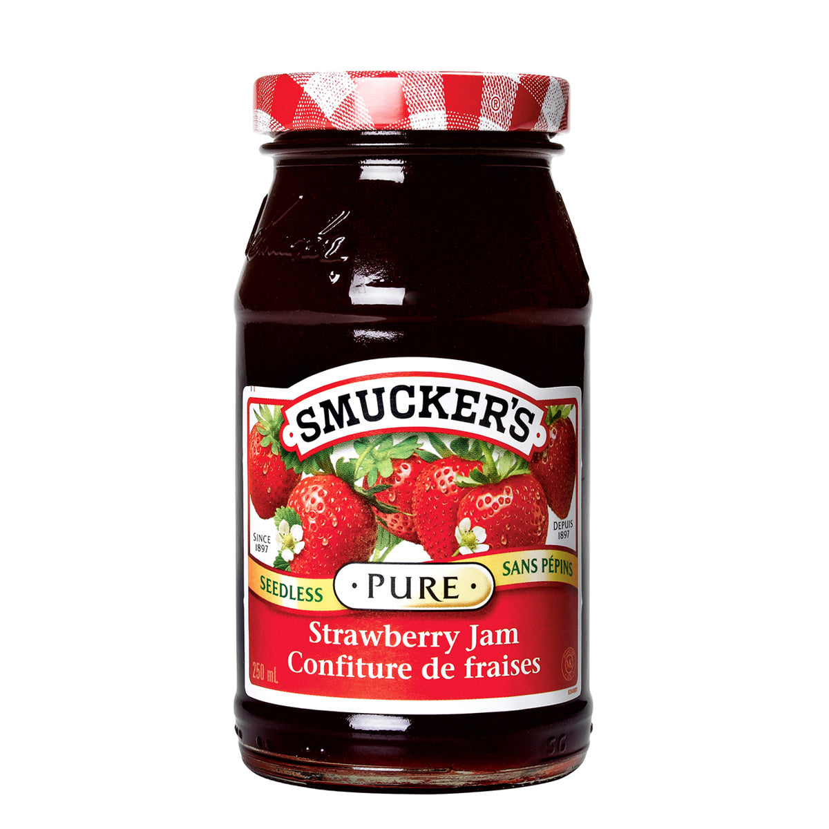 Smuckers Strawberry Seedless Jam, 250ml